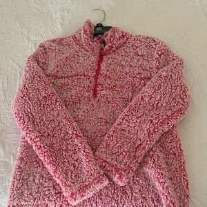 Zara Pink Teddy Jacket